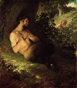 Faun and Nymph, 1868